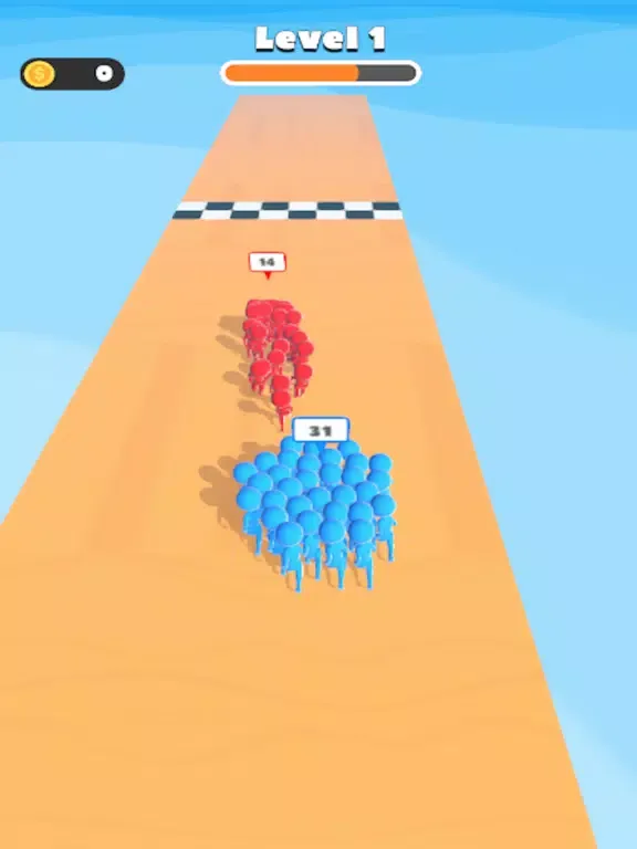 Count Crowd - Stickman Master iPad  Ekran Görüntüleri