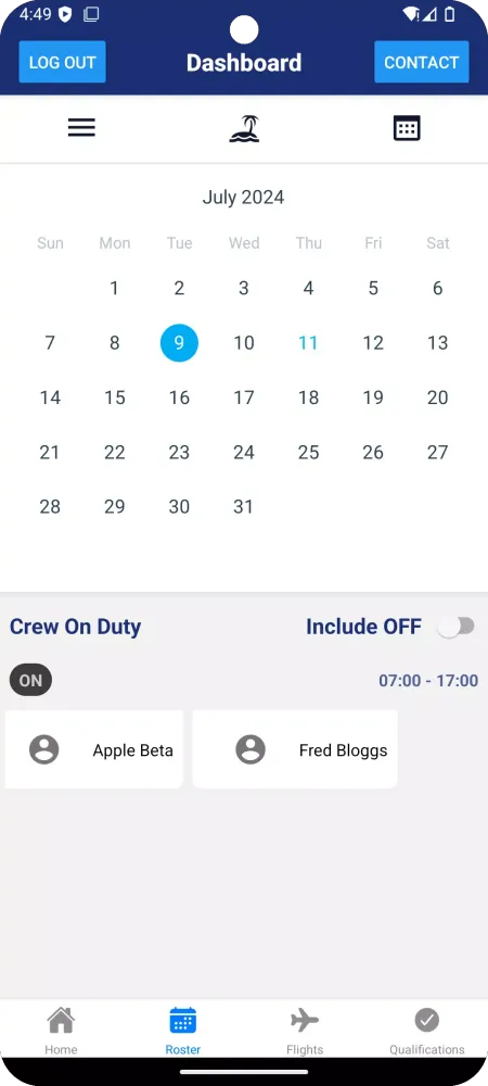 Ảnh chụp màn hình của FCM Hub