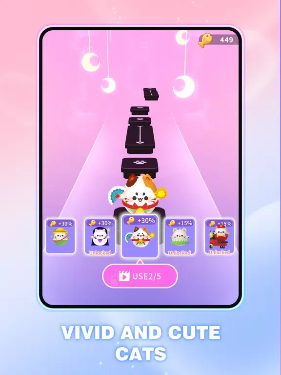 Rhythm Cats - Dancing Cats iPad  Screenshots