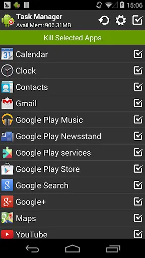 Task Manager Pro (Task Killer) स्क्रीनशॉट