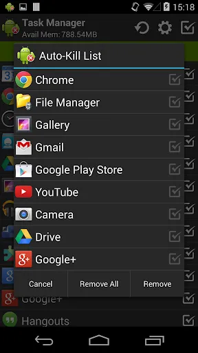 Task Manager Pro (Task Killer) स्क्रीनशॉट