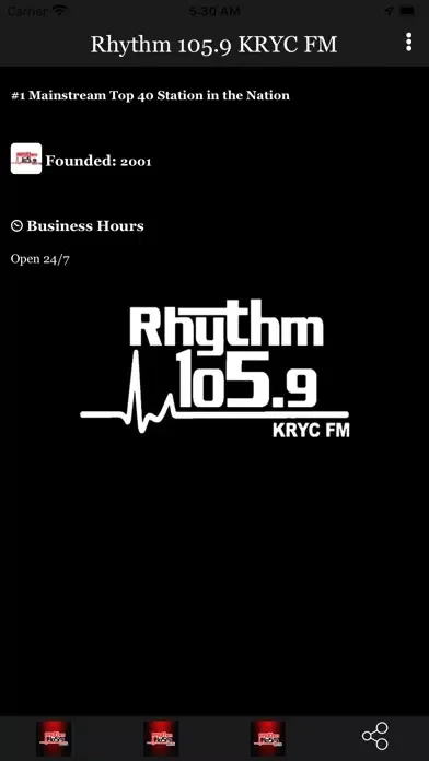 Screenshot di Rhythm 105.9 FM
