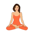 Rhythmic Breathing. Meditation