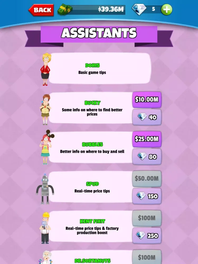 Trade Tycoon Billionaire iPad 应用截图