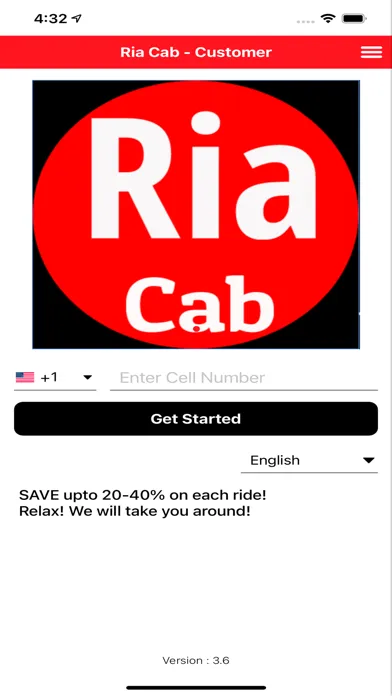 RiaCab - Request Your Ride 스크린샷