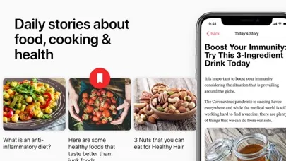 American Cooking Recipes App سکرین شاٹس