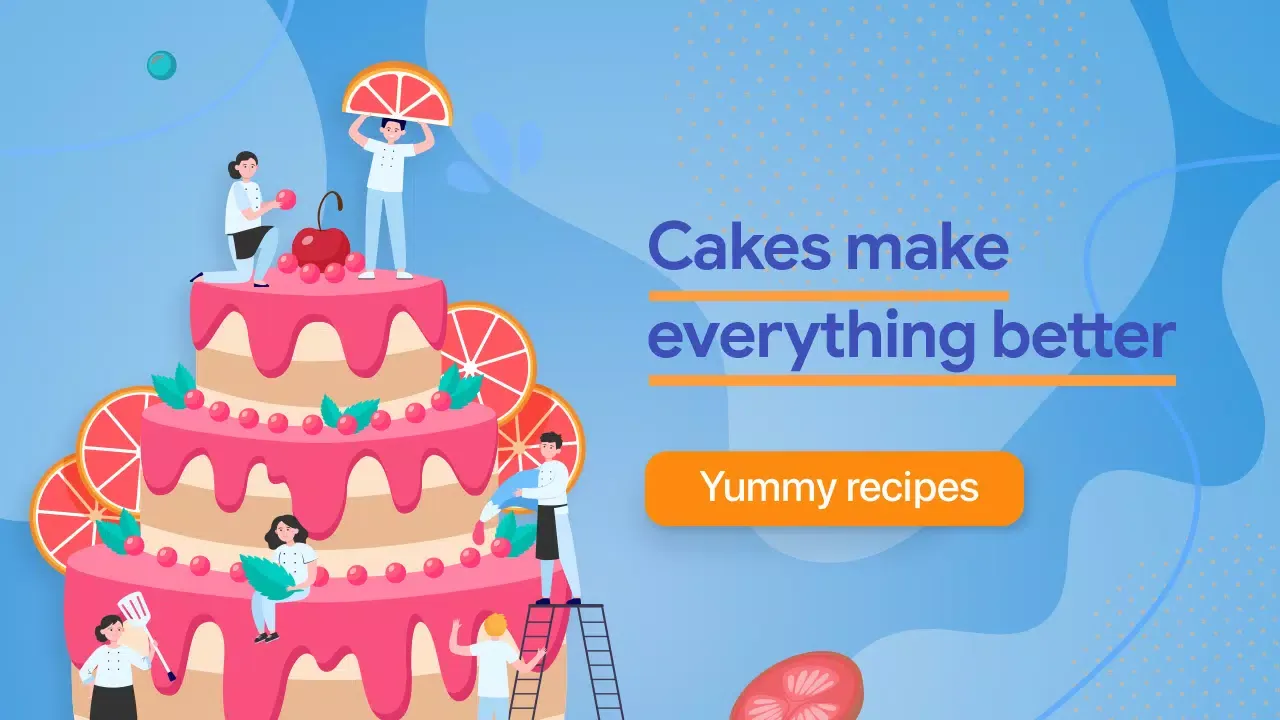 Cake recipes Screenshots