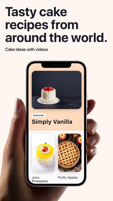 Cake Recipes: Baking Tutorials Screenshots