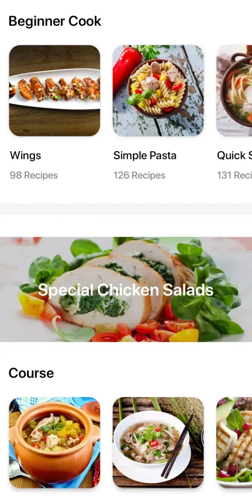 Chicken Recipes スクリーンショット