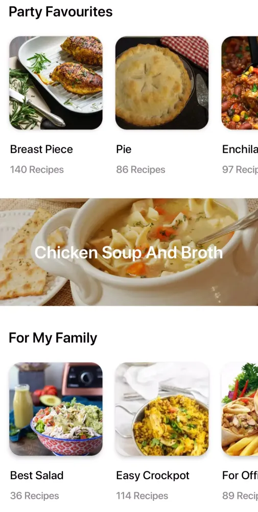 Chicken Recipes スクリーンショット