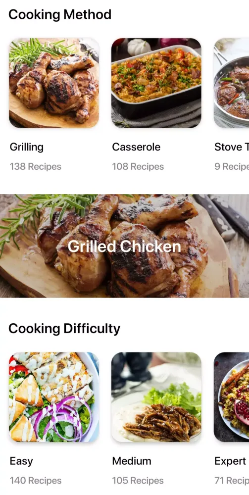 Chicken Recipes スクリーンショット