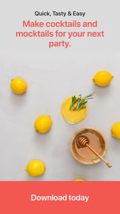 Captures d'écran de Cocktails & Drinks: Mix Recipe