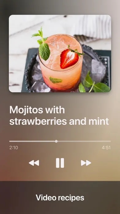 Captures d'écran de Cocktails & Drinks: Mix Recipe