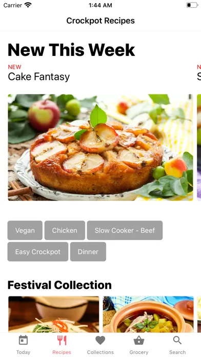 Crockpot Meals: Easy&Delicious Ekran Görüntüleri