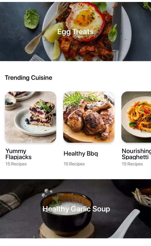 Capturas de tela do Healthy Recipes - Weight Loss