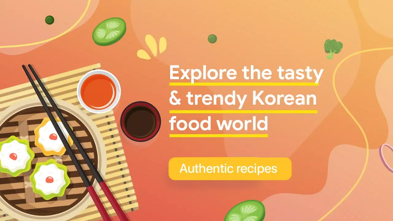 ภาพหน้าจอของ K-Dishes: Korean Recipes App