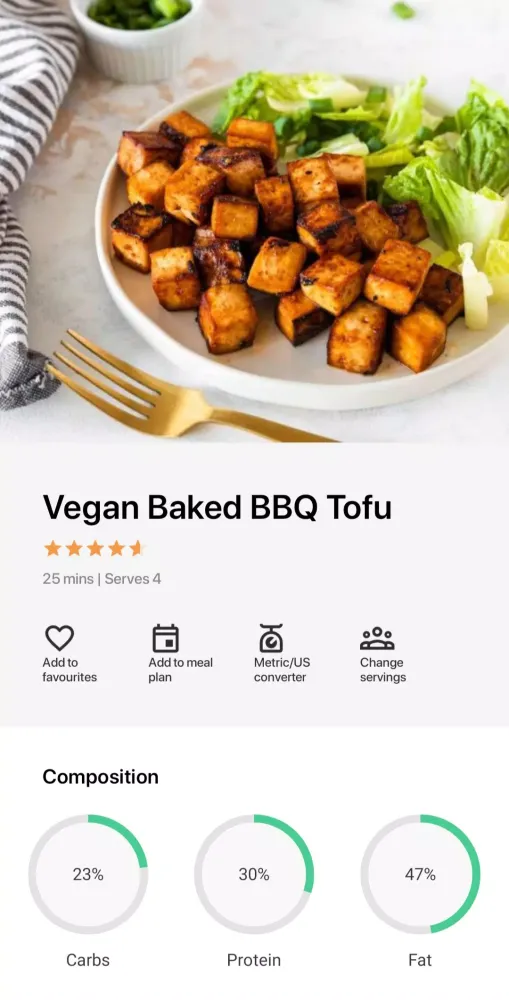 ภาพหน้าจอของ K-Dishes: Korean Recipes App