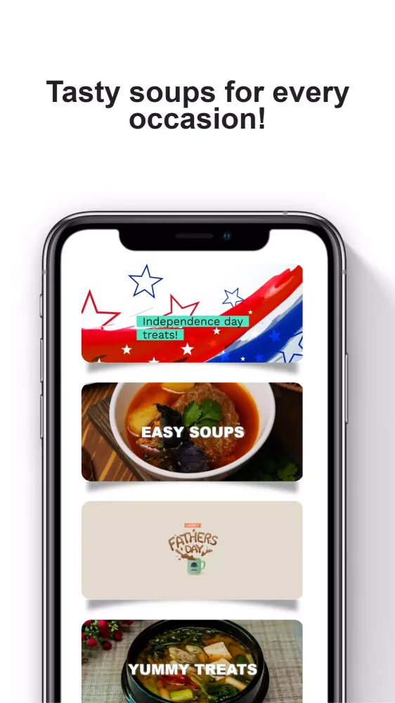 Soup Recipes app应用截图