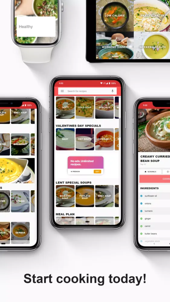 Soup Recipes app应用截图