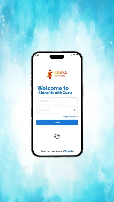 SIDRA Patient Care Ekran Görüntüleri