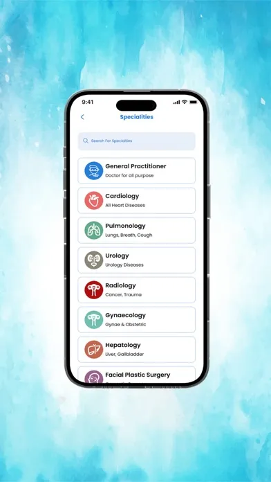 SIDRA Patient Care Ekran Görüntüleri