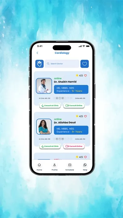SIDRA Patient Care Ekran Görüntüleri