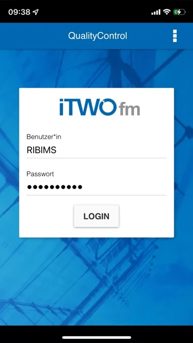 iTWO fm QualityControl स्क्रीनशॉट