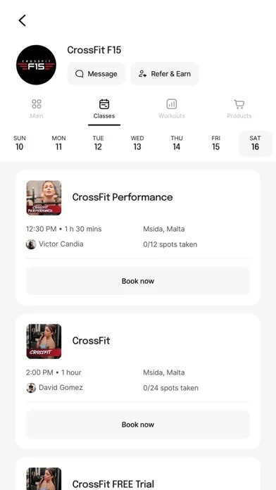Скриншоты CrossFit F15