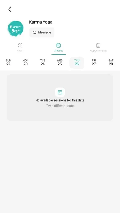 Capturas de pantalla de Karma Yoga App