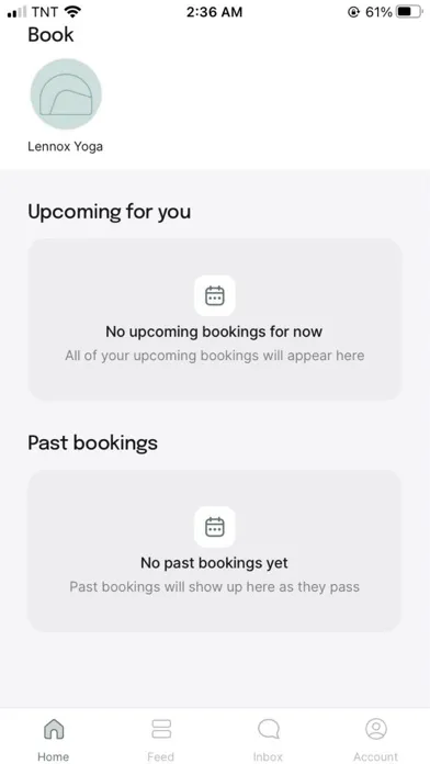 Lennox Yoga app سکرین شاٹس