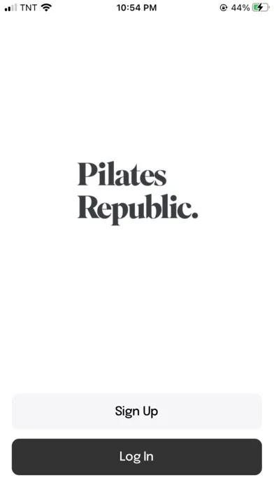 Captures d'écran de Pilates Republic App