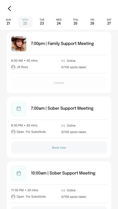 تصاویر Remote Sober Support Network