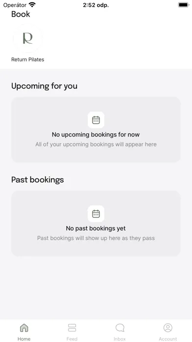Return Pilates app Screenshots