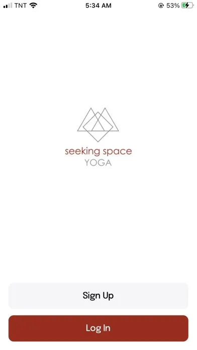 Seeking Space Yoga App Screenshots