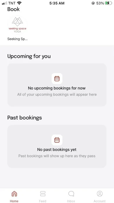 Seeking Space Yoga App Screenshots