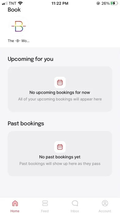 Tangkapan skrin The Barre App