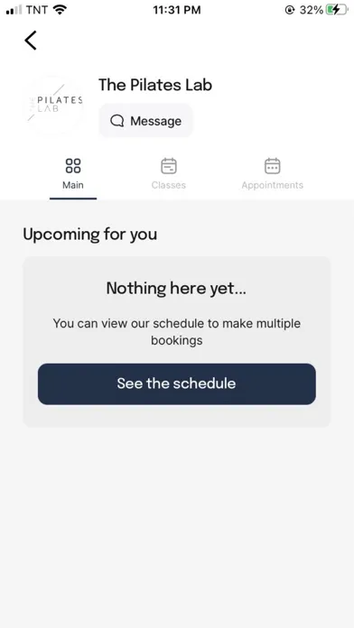 ภาพหน้าจอของ The Pilates Lab App