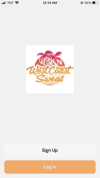 Tangkapan layar West Coast Sweat App