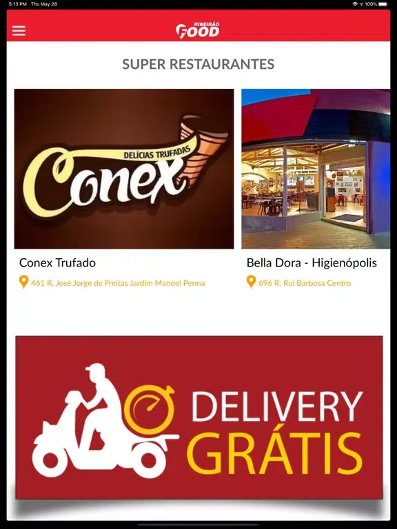 Ribeirão Food iPad  Screenshots