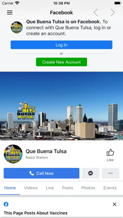 Que Buena Tulsa स्क्रीनशॉट