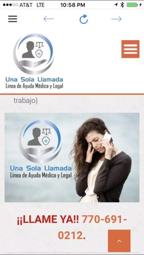ภาพหน้าจอของ Una Sola Llamada