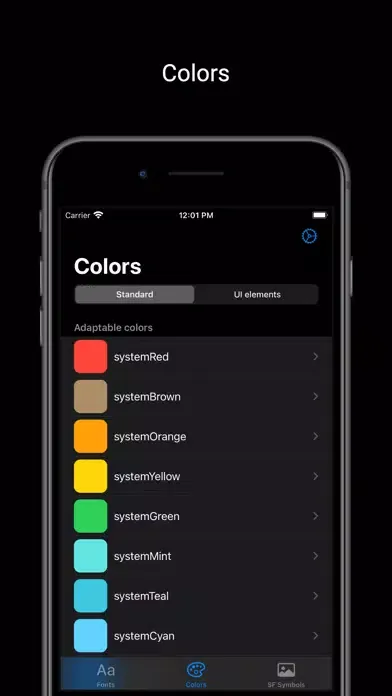 Captures d'écran de Semantic UI Reference
