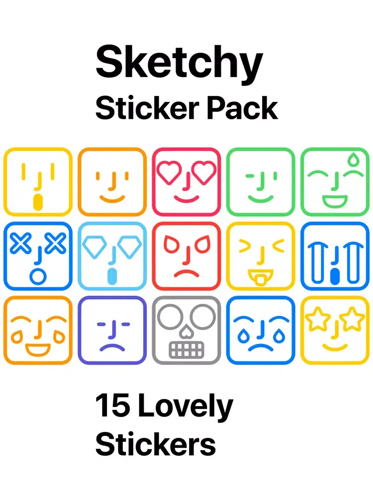 صور Instaface - Sticker Pack iPad 