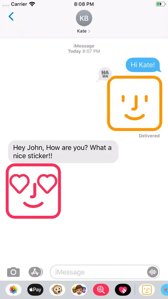 صور Instaface - Sticker Pack