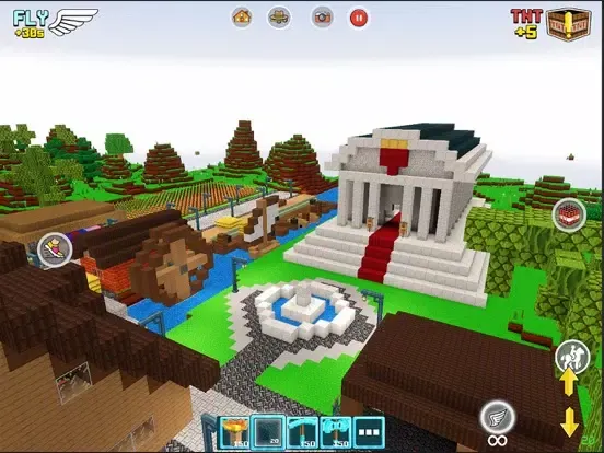 Скриншоты World Build Craft 3D iPad 