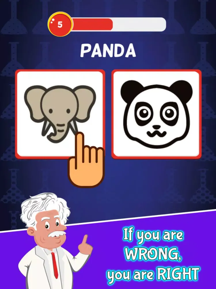 Capturas de tela do Brain Distraction: Tricky Test iPad 