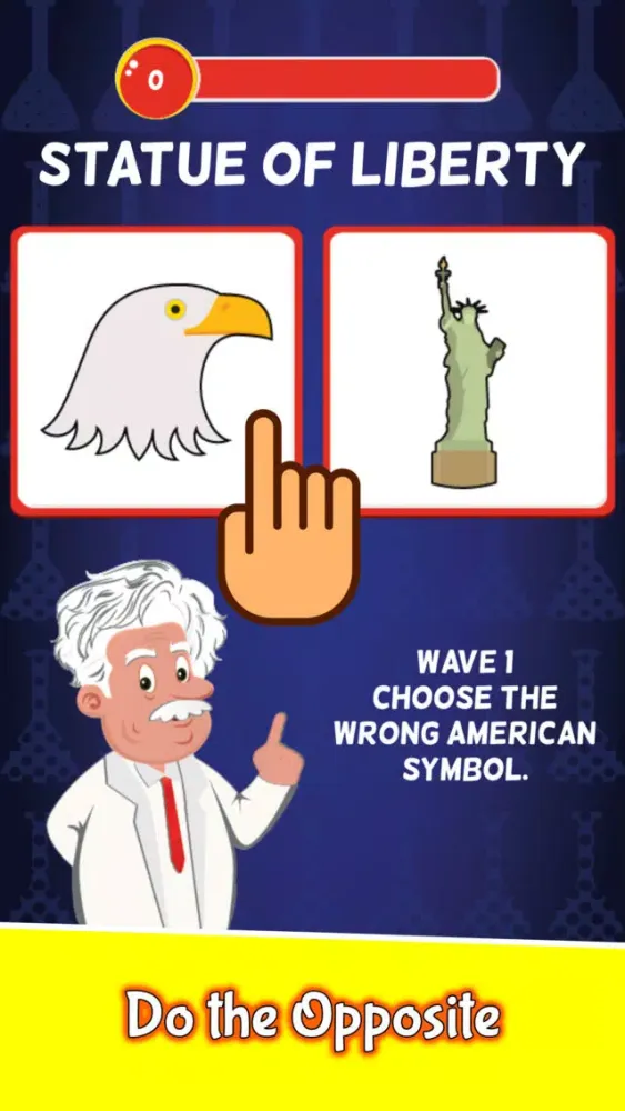 Capturas de tela do Brain Distraction: Tricky Test