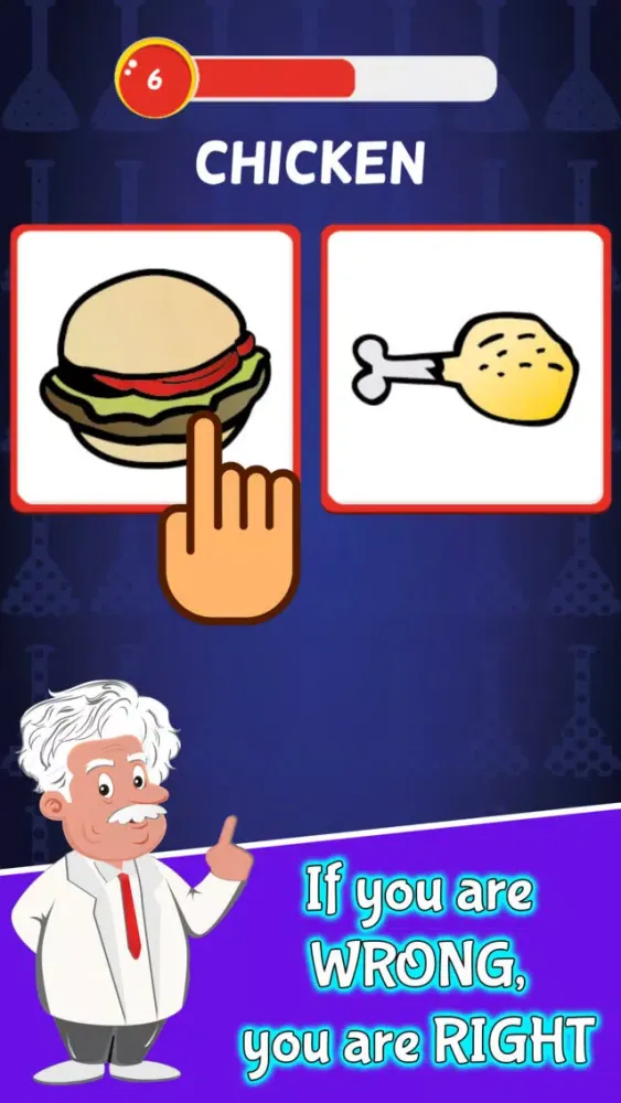 Capturas de tela do Brain Distraction: Tricky Test