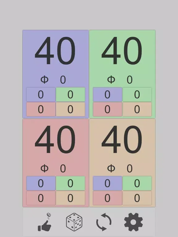 Captures d'écran de MTG Life Counter for EDH iPad 