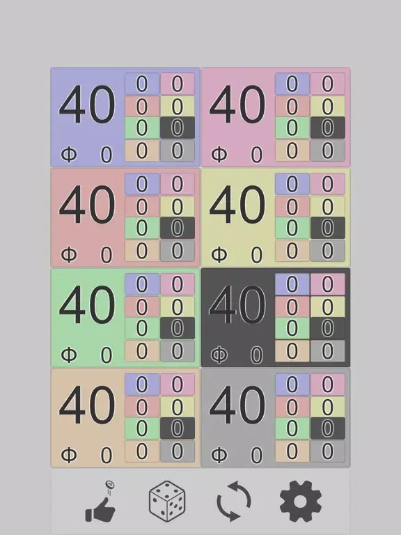 Captures d'écran de MTG Life Counter for EDH iPad 